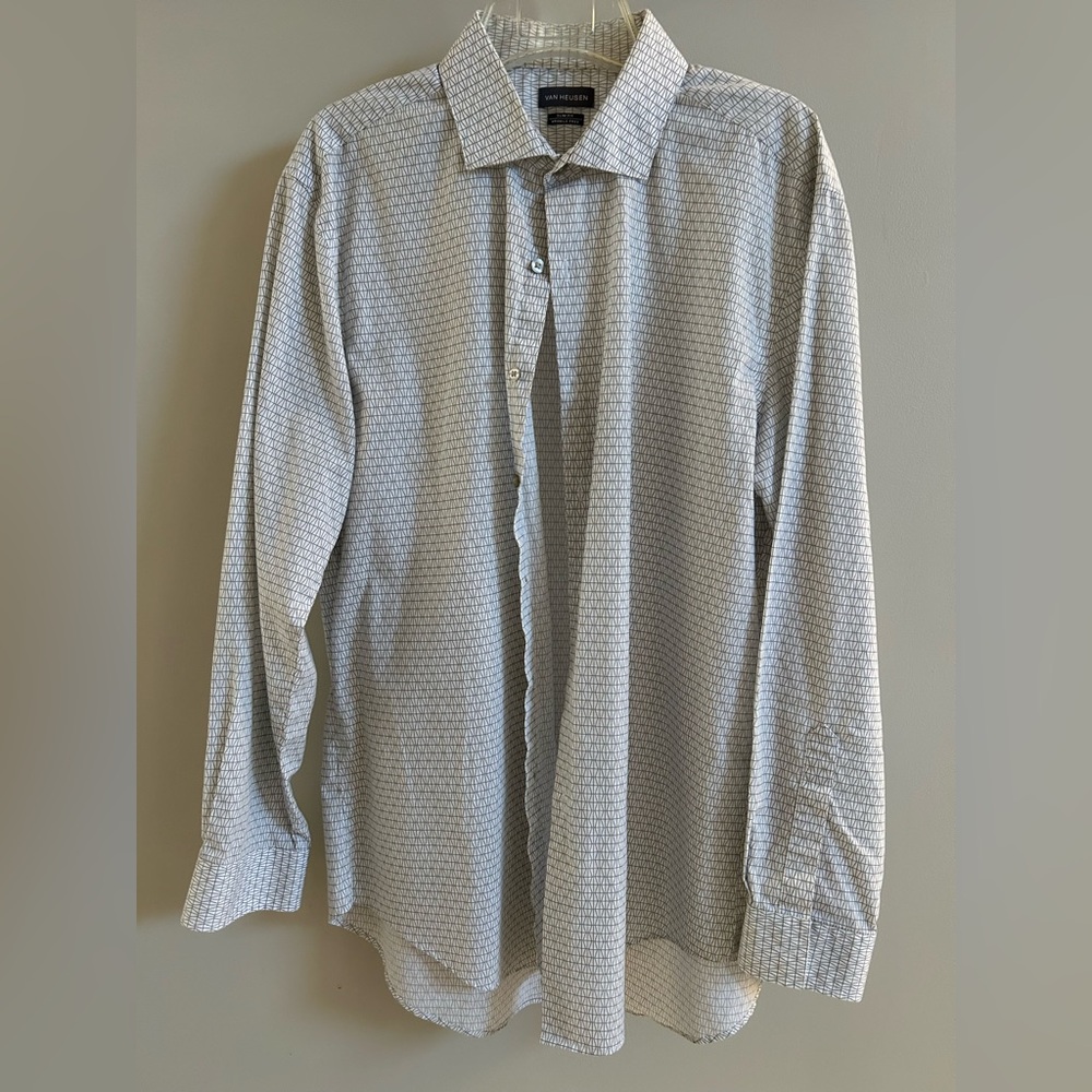 Men’s Van Heusen Slim Fit Wrinkle Free Button Down
